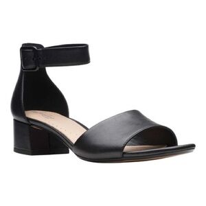 Clarks Black Elisa Dedra Sandal